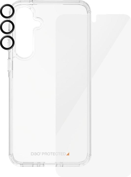 Actual product image PanzerGlass Bundle Ultra Wide FIt Glass + Case + Lens (1 Piece, Samsung Galaxy A55, Samsung Galaxy A54 5G)