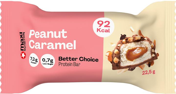 Produktbild Maxi Nutrition Riegel Better Choice Peanut Caramel, 15x 23g (Erdnuss-Caramel, 15 Stk., 22500 g)