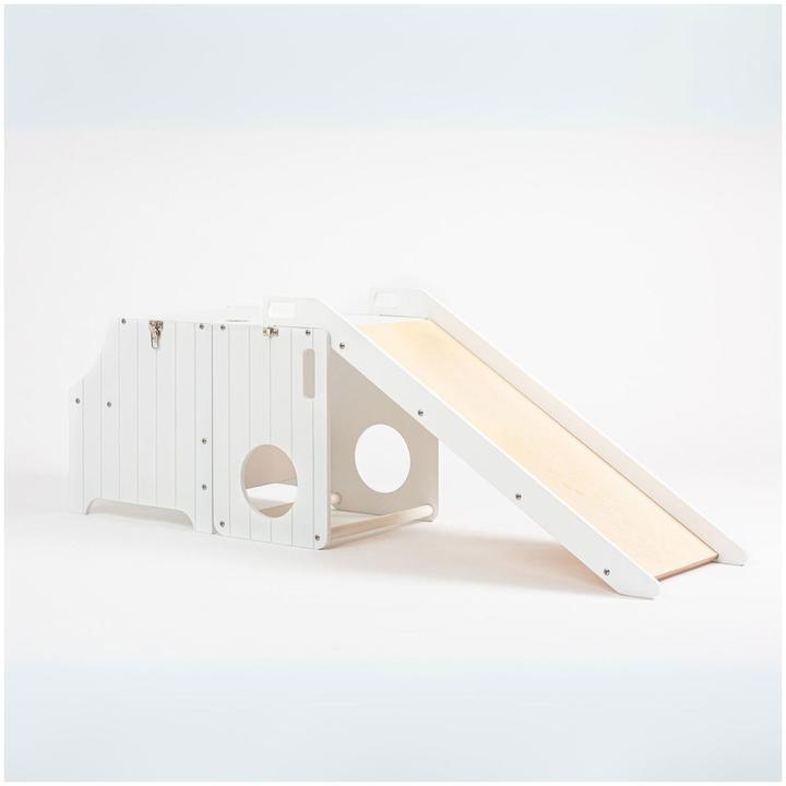 Image du produit Duck Woodworks Tour d'apprentissage pliable avec toboggan