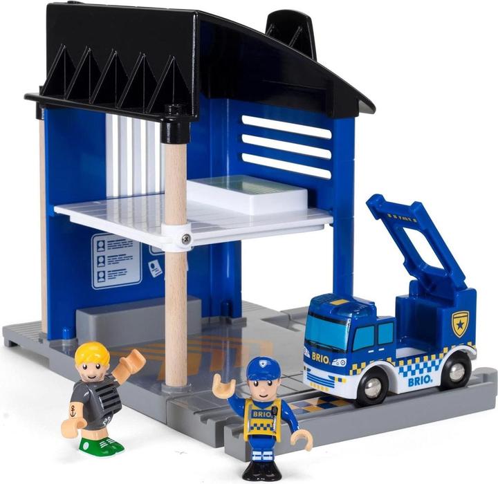 Image du produit Brio Poste de police avec véhicule de secours
