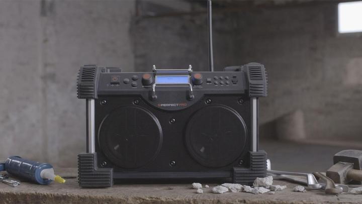 Actual product image PerfectPro Rockhart 18V (DAB+, VHF, Bluetooth, NFC)