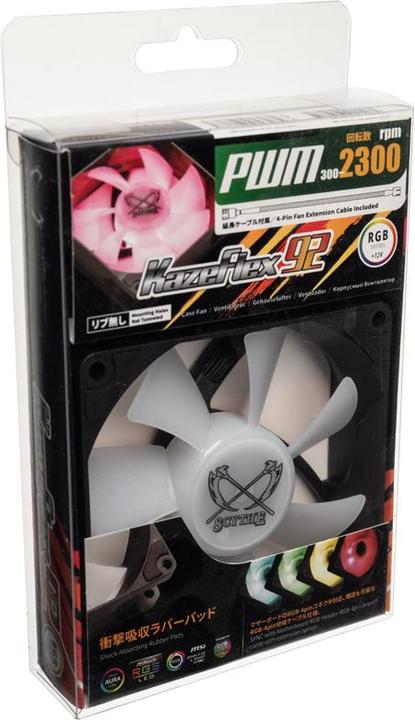 Immagine prodotto Scythe Ventilatore per PC Kaze Flex 92mm RGB PWM (92 mm, 1 x)