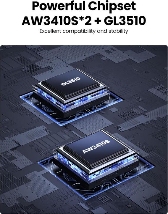 Produktbild Ugreen CM473 (USB-C, 4 Ports)