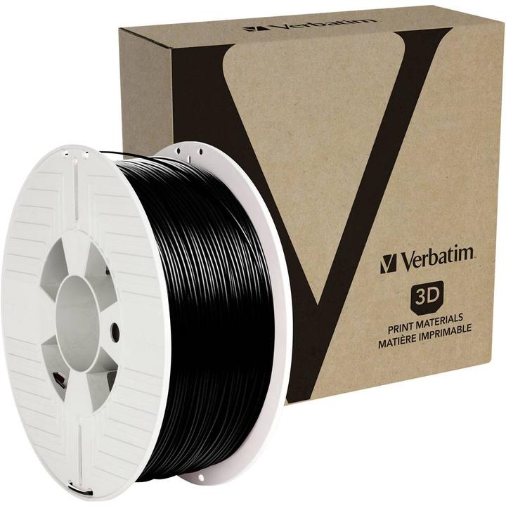 Produktbild Verbatim Schwarz, RAL 9017 (PETG, 1.75 mm, 1000 g, Schwarz)