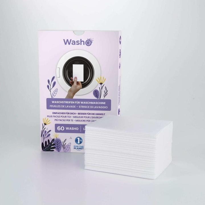 Image du produit Washo Bande de lavage Made in Germany (60 Cycles de lavage, Lingettes)