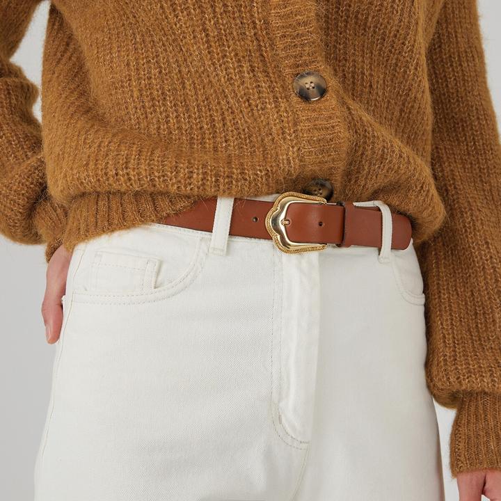 Produktbild La Redoute Collections Ledergürtel (100)