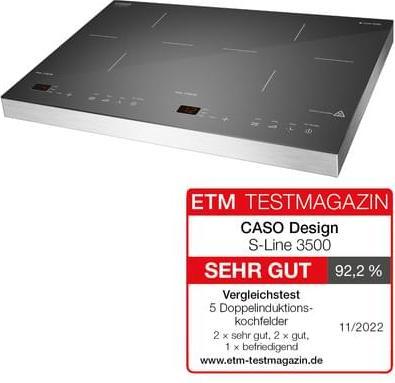 Actual product image Caso S-Line 3500 induction hotplate