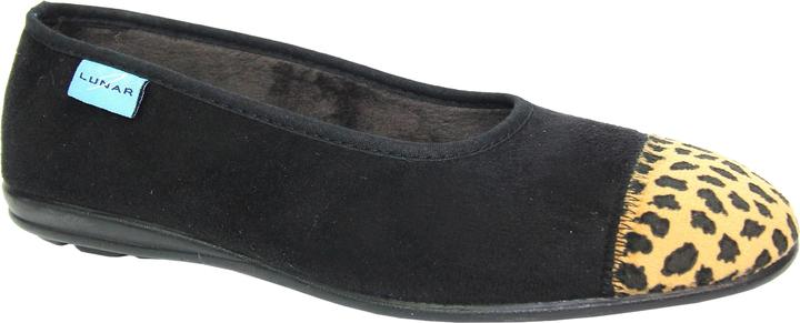 Image du produit Lunar Chaussons Jessie motif léopard (41)
