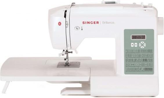 Immagine prodotto Singer Macchina per cucire 6199 Brilliance Numero di punti 100, Numero di asole 6, Bianco