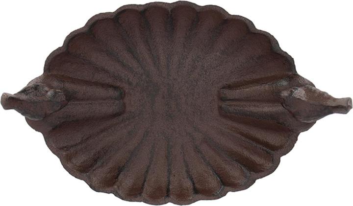 Actual product image Esschert Design Birdbath Foot Cast Iron 2 Birds