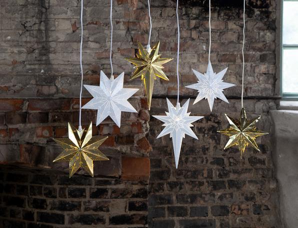 Immagine prodotto Star Trading LED Stella di Betlemme 35 cm, metallo, ottone