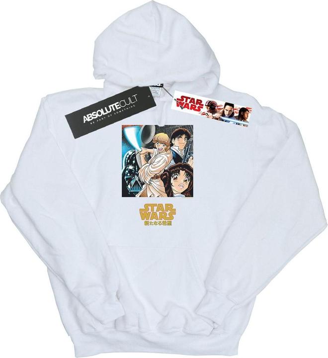 Immagine prodotto Star Wars Anime Poster Felpa con Cappuccio Ragazze (140, 146)