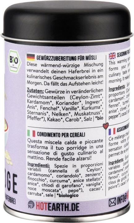 Image du produit Hot Earth Porridge (60 g)
