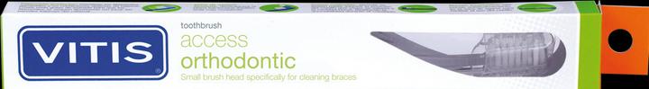 Actual product image Vitis orthodontic toothbrush (1 x)