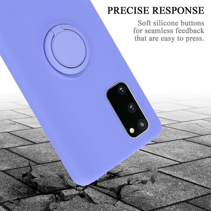 Productafbeelding Cadorabo TPU Vloeibare Ring Silicone Hoesje (Samsung Galaxy S20 FE)