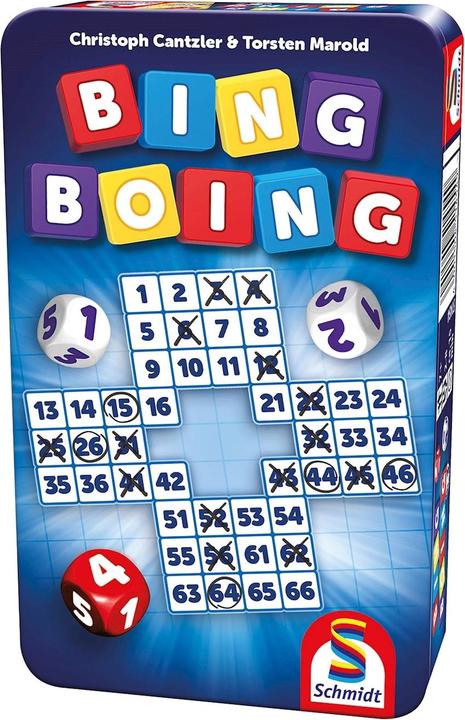 Image du produit Schmidt Spiele Boîte métallique Bing Boing (Italien, Français, Anglais, Allemand)