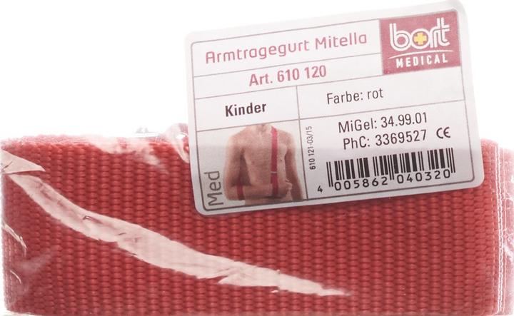 Actual product image Bort Medical Arm sling kids red uni