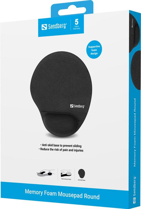 Produktbild Sandberg Memory Foam Mousepad Round (S)