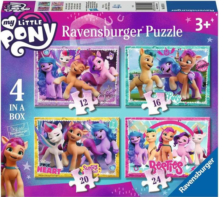 Produktbild Ravensburger 4 Puzzle in 1 - My Little Pony (12 Teile)