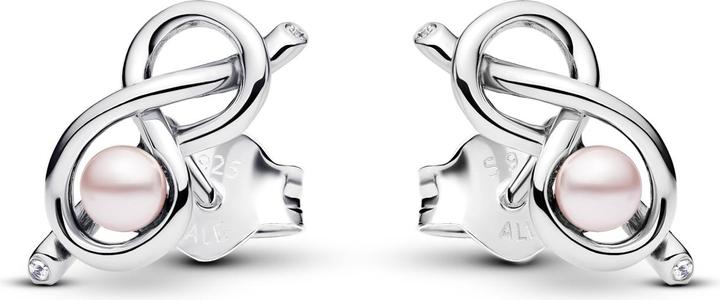 Pandora Infinity Knot Ohrringe (Sterling-Silber)