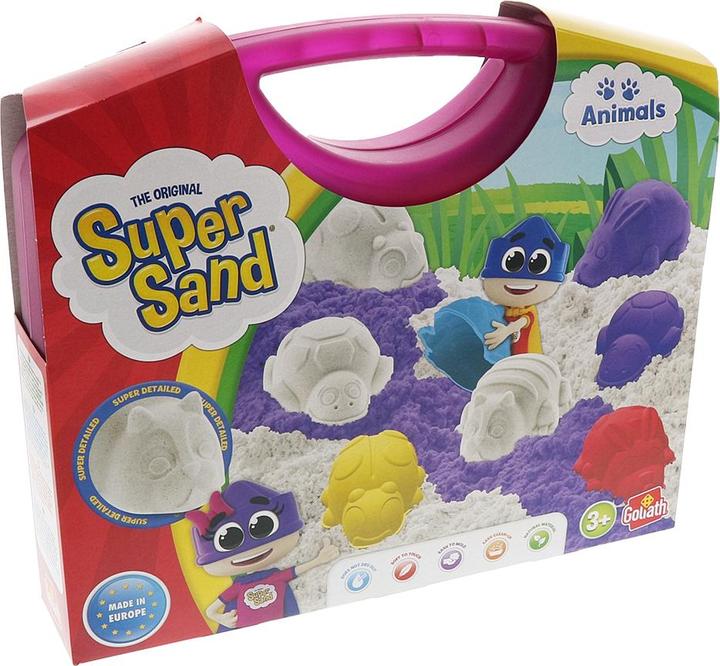 Image du produit Goliath Toys Super Sand Animaux dans une valise