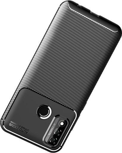 Actual product image MU Style Carbon Fiber TPU Softcase Series (Huawei P Smart (2020))