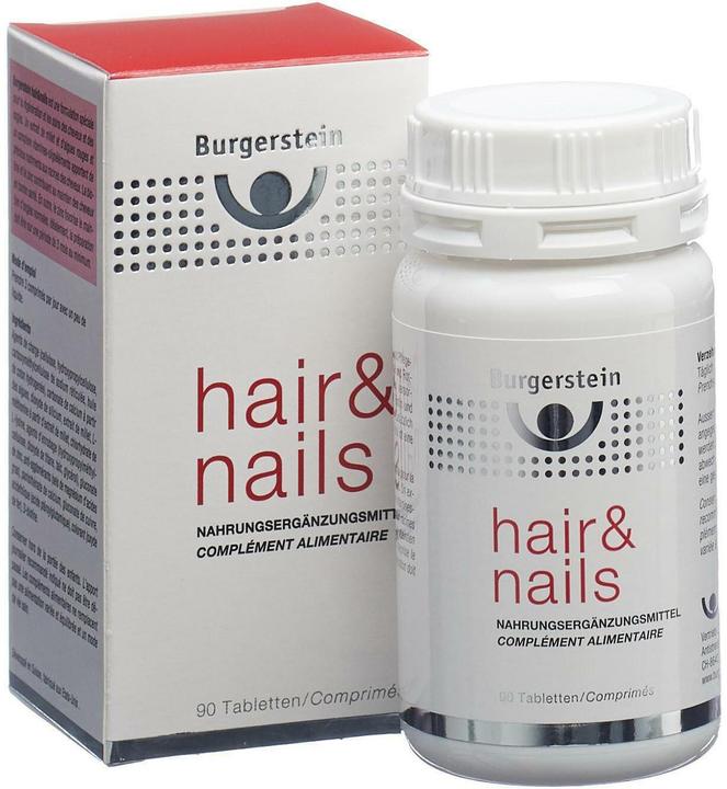 Actual product image Burgerstein Hair&Nails (90 Piece, Pills, 60 g)