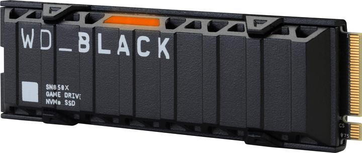 Actual product image WD Black SN850X with Heatsink Retail (2000 GB, M.2 2280)