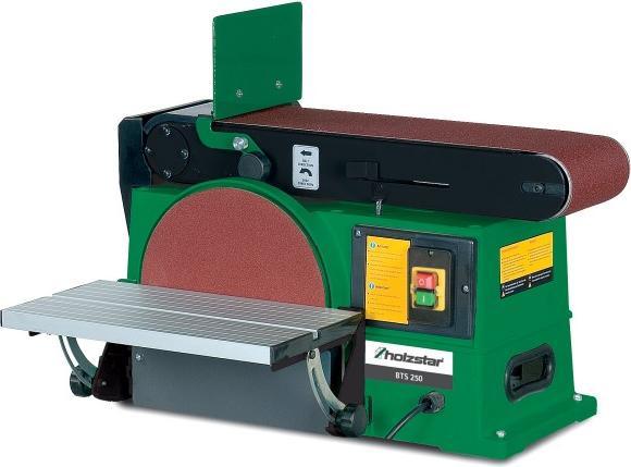 Holzstar BTS 250 (Bandschleifer, Doppelschleifer, 800 W)