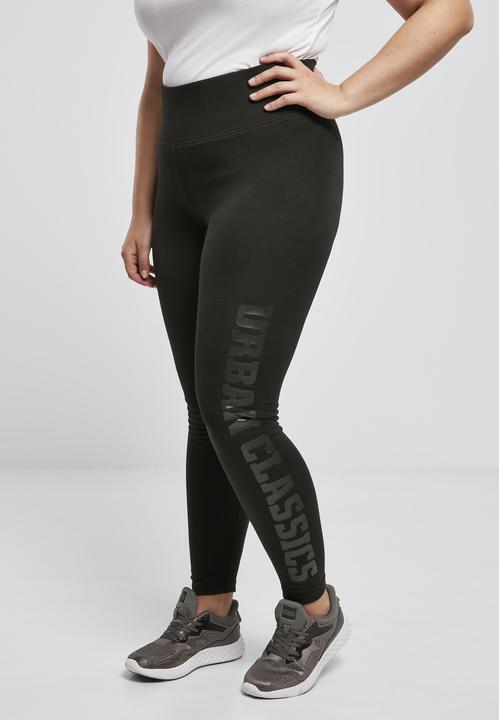 Image du produit Urban Classics Ladies High Waist Branded Leggings (XS)