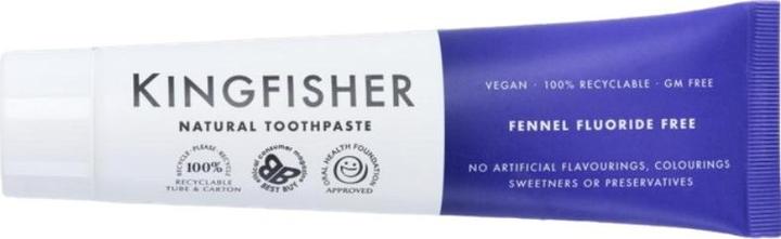 Produktbild Kingfisher Zahncreme Fenchel ohne Fluor (100 ml)
