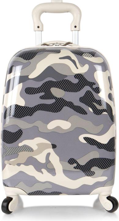 Heys Fashion Spinner -lasten matkalaukku, harmaa camo (25 l)
