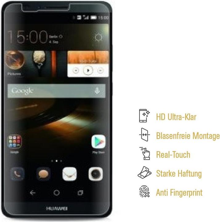 Produktbild Protectorking 2x Displayschutz HD Klar (2 Stück, Huawei Ascend Mate 7)