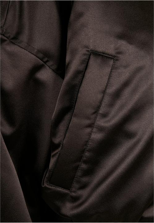 Actual product image Urban Classics Ladies Short Oversized Satin Bomber Jacket (XXL)