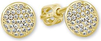 Produktbild Brilio Glittering gold stud earrings 745 239 001 00622 0000000