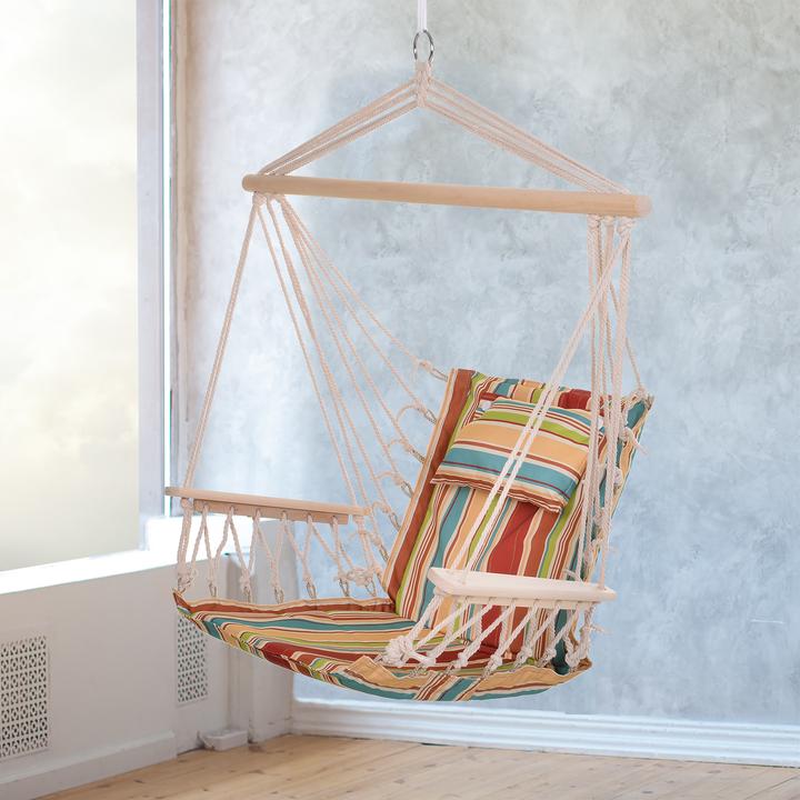 Actual product image Outsunny Hanging chair with pillow (105 kg)