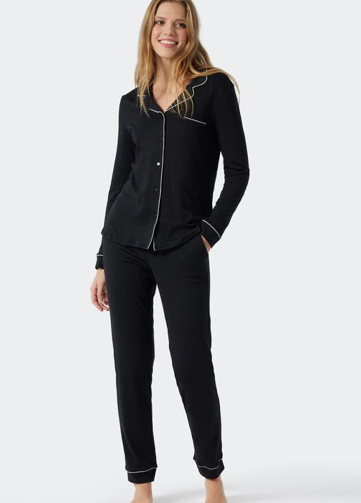 Produktbild Schiesser Contemporary Nightwear Pyjama Langarm (44)