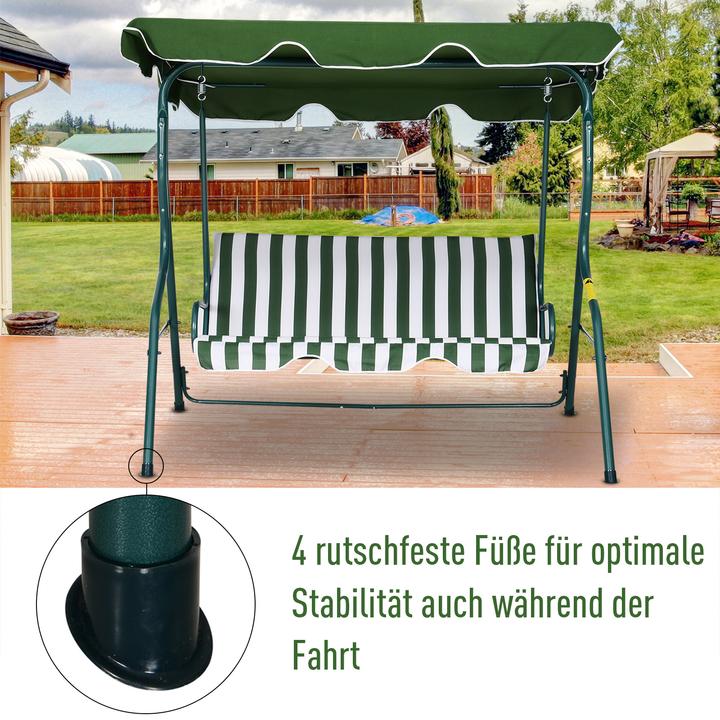 Produktbild Outsunny Hollywoodschaukel als 3-Sitzer