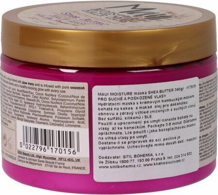 Produktbild Maui revitalizing mask + Shea Butter for ruined hair 340 g