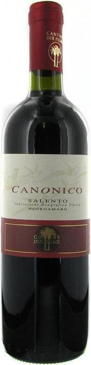 Actual product image Cantine Due Palme Cellino San Marco Canonico Negroamaro Salento IGT Puglia (1 x 75 cl, 2013)