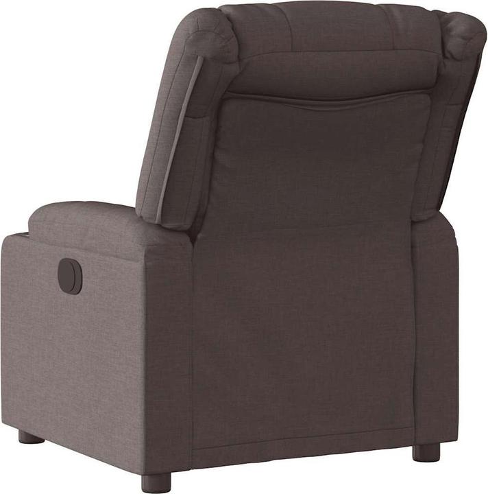 Image du produit VidaXL Fauteuil Relax Electrique Tissu Marron Foncé