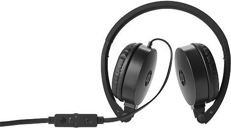 Actual product image HP HPI Stereo Headset H2800 Black (ANC, Cable)