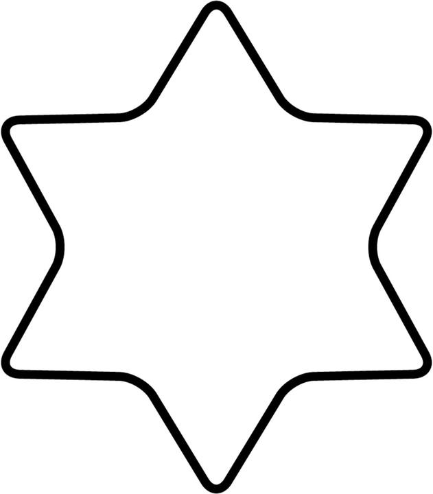 Kaiser Stern 6-zackig