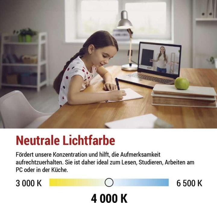 Produktbild Emos LED Lampe Filament A60 / E27 / 5 W (75 W) / 1 060 lm / Neutralweiss (E27, 5 W, 1060 lm, 3 x, A)