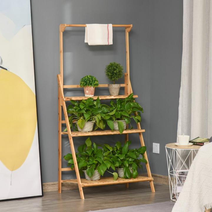 Image du produit Outsunny Escalier pour plantes avec 3 marches
