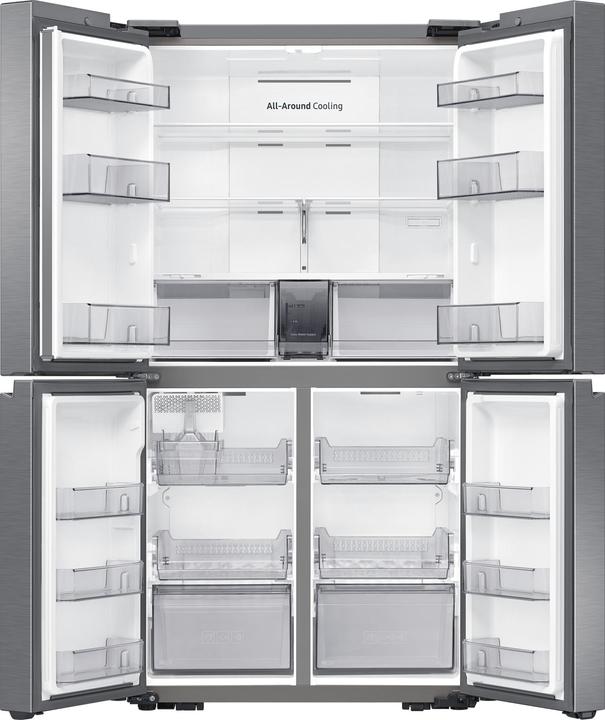 Image du produit Samsung RF59C700ES9/EG, French Door (acier inoxydable, réservoir d'eau de 4,5 litres, AI Energy Mode) (649 l)