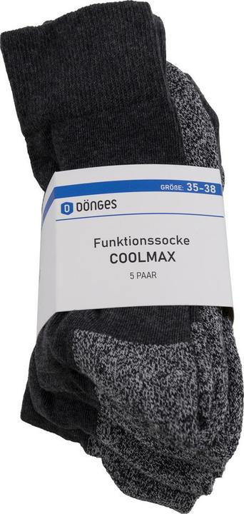 Produktbild Dönges Funktionssocke Coolmax, grau, Grösse 35-38 (35 - 38)