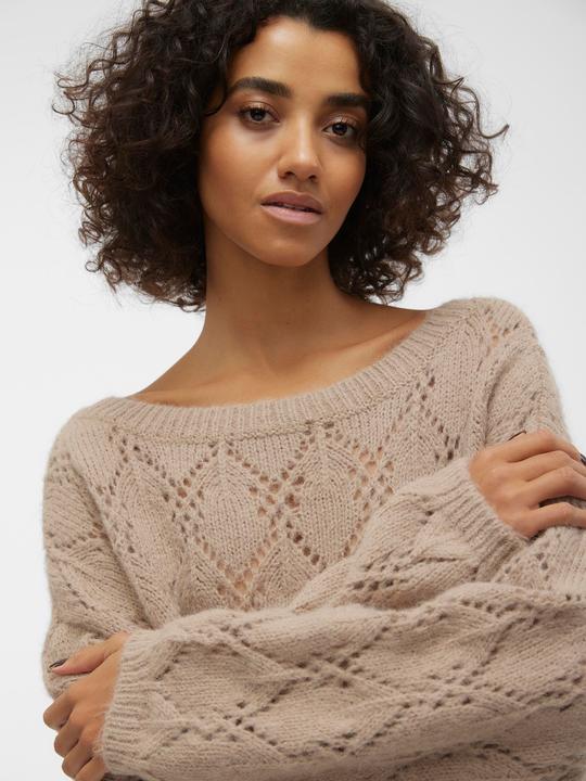 Produktbild Vero Moda VMSTAR LS BOATNECK LONG PULLOVER GA EXC Strickpullover (M)
