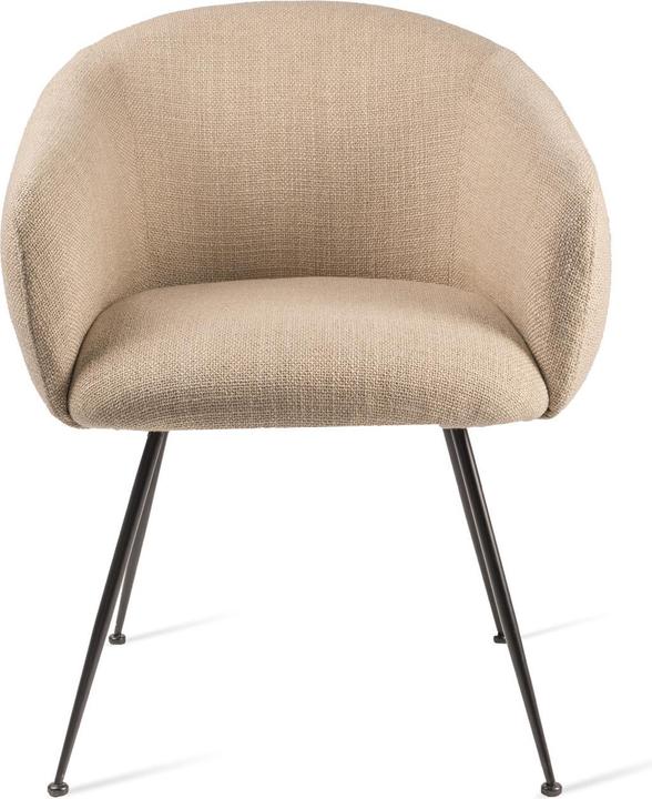 Actual product image Pols Potten Design-Armlehnstuhl Buddy - Beige