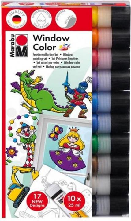 Produktbild Marabu Window Color Fun & Fancy (Multicolor, 250 ml)